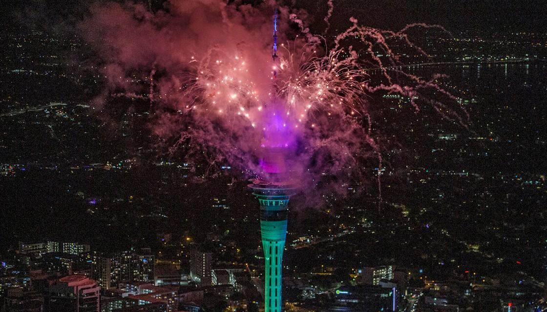 2021新年快乐！新西兰各地举行庆祝活动欢庆新年（组图）
