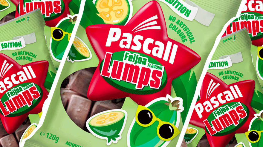 新西兰国民糖果帕斯卡尔（Pascall）新品斐济果巧克力软糖（Feijoa lumps）测评（1⭐️/5）