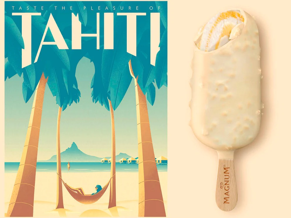 新西兰超市超美味梦龙（Magnum）雪糕推荐——大溪地（Tahiti）