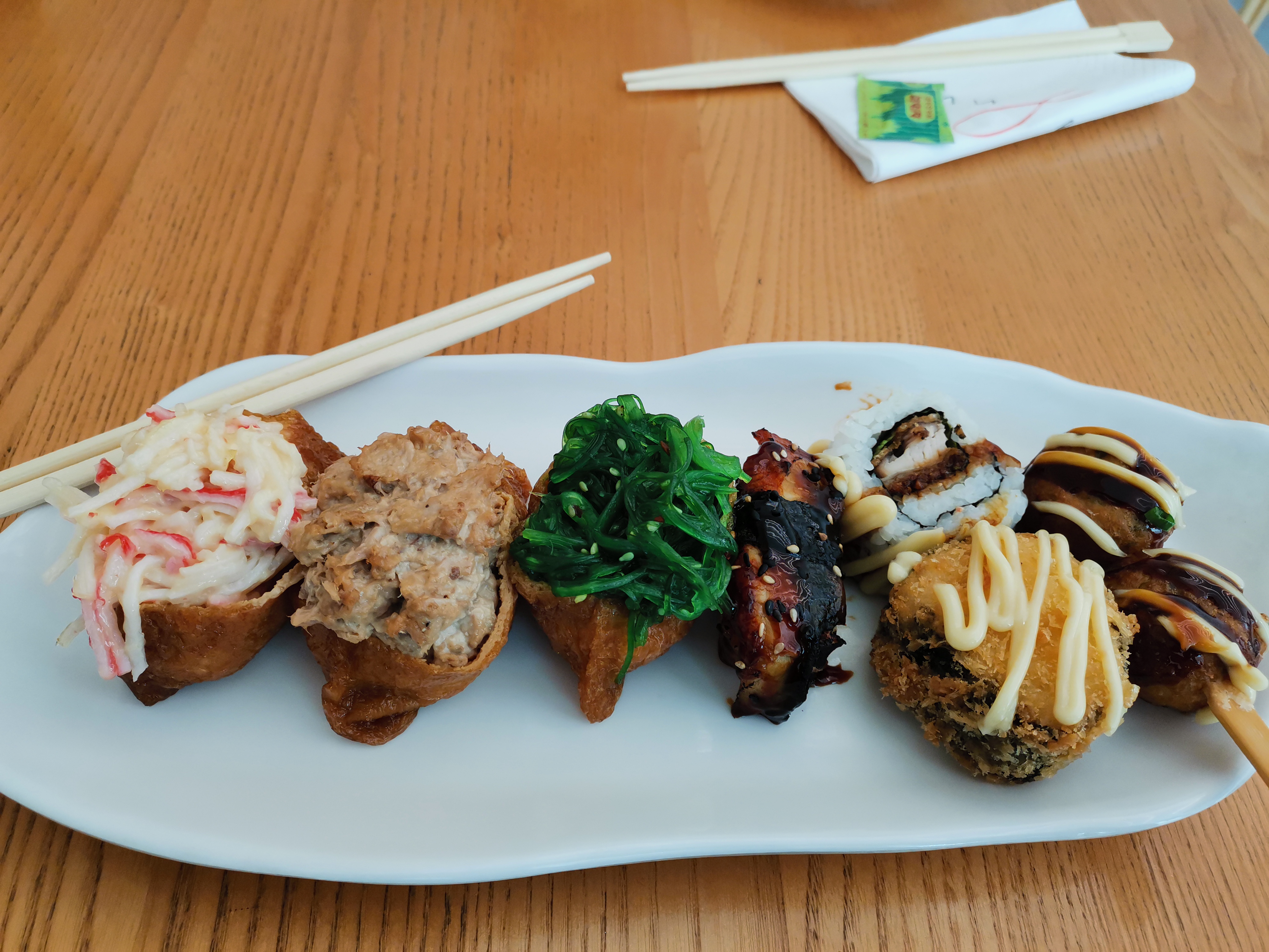 基督城美食推荐：吃早茶式的自选寿司餐厅——无限寿司（Mugen Sushi）
