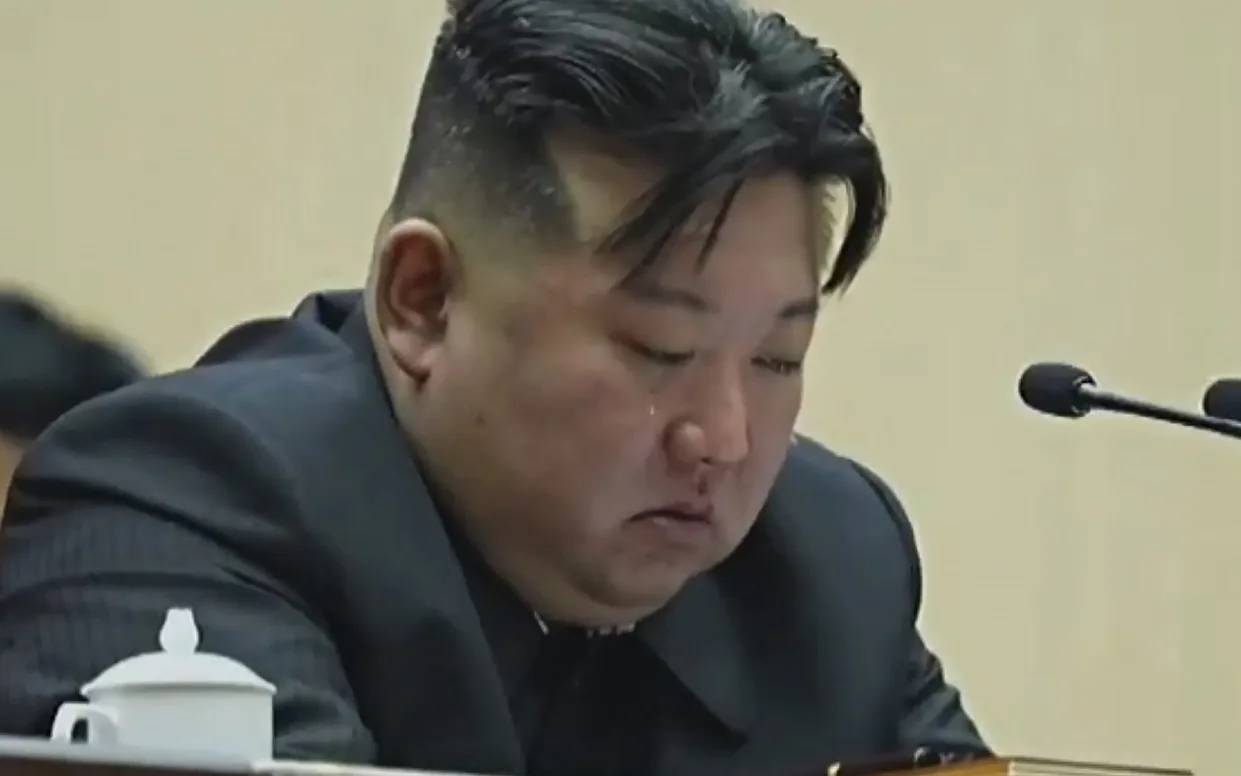 朝鲜领导人金正恩哭着要女性生更多孩子