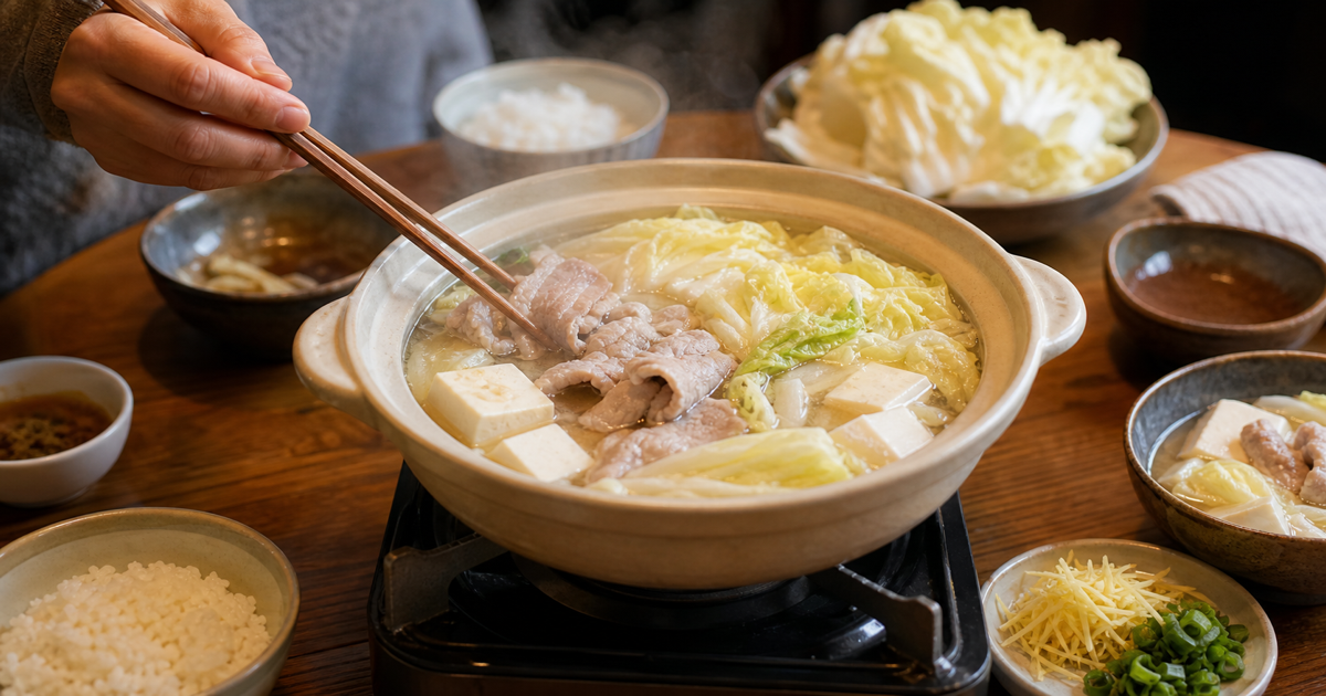 白菜猪肉豆腐锅：新西兰冬天最省心的一锅热饭