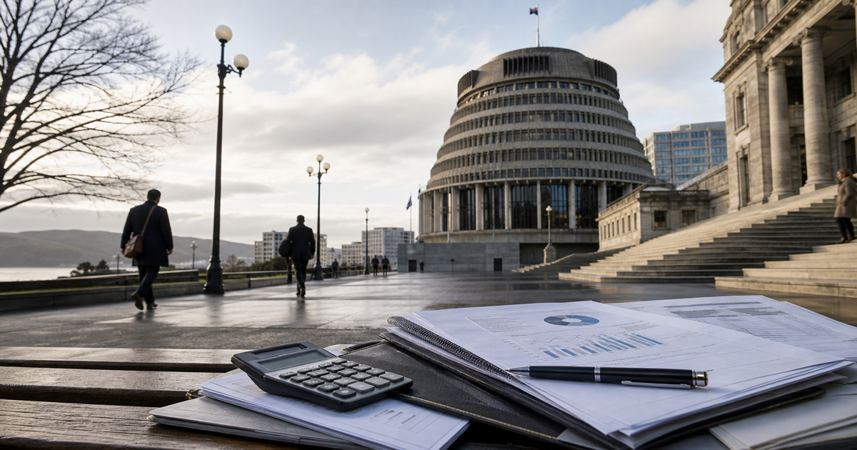 Wellington public finance and climate policy scene