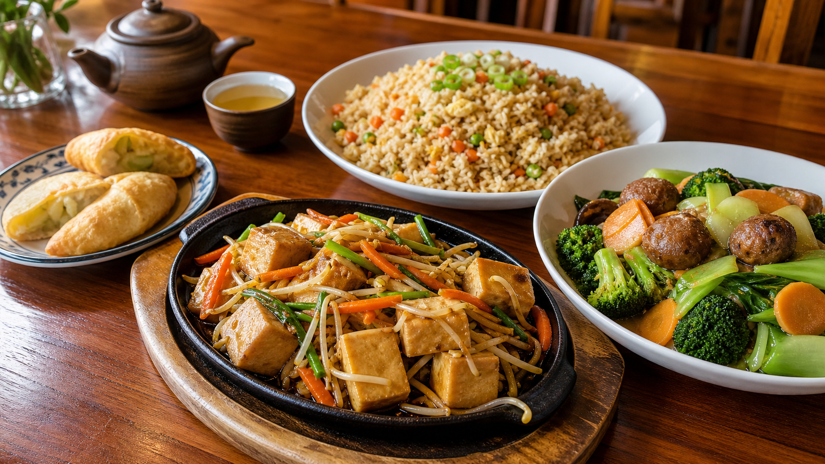 基督城美食推荐：那些美味的家常菜素食餐厅（大自然素食餐厅）