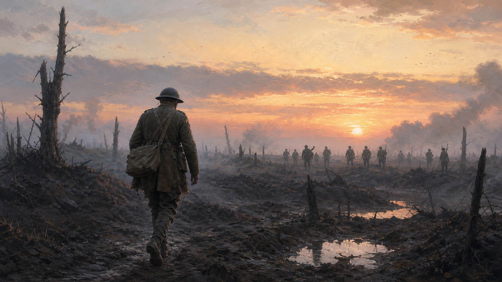 《1917》一个人的拯救大兵瑞恩
