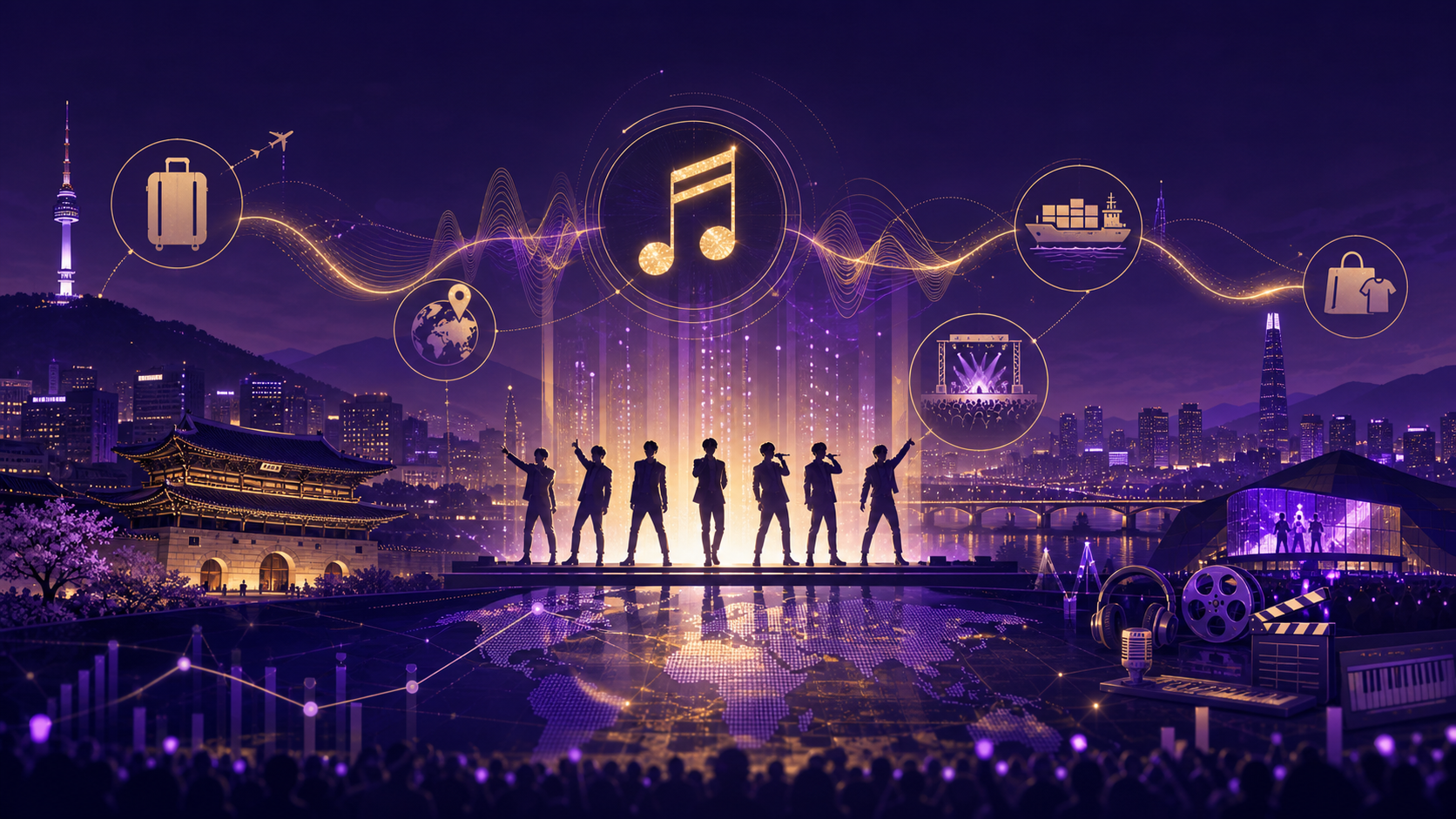 BTS创造年产值排韩国第六，仅次于大韩航空