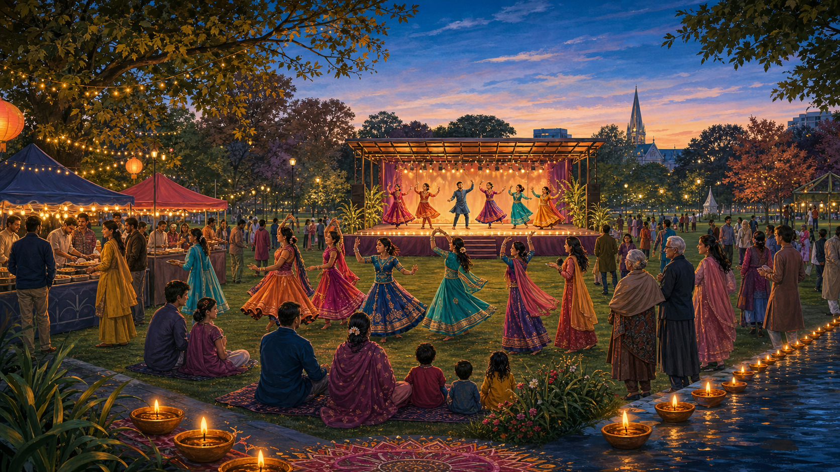 基督城排灯节（Diwali）表演活动（10月24日）