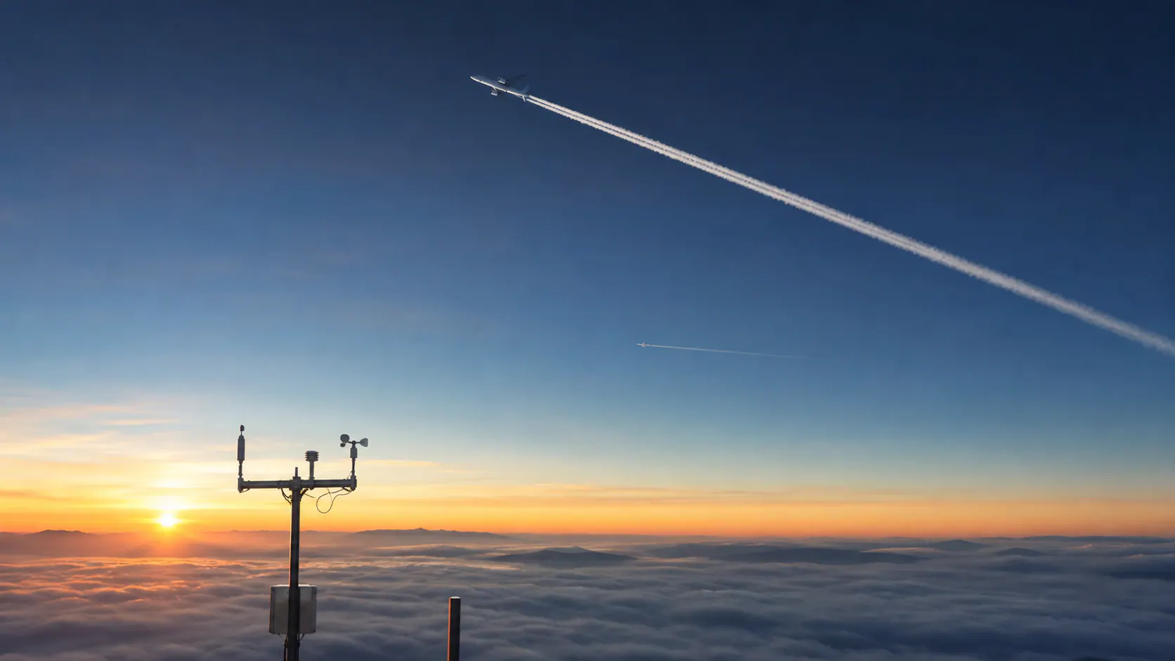 Aviation contrails are a climate problem with a scheduling opportunity
