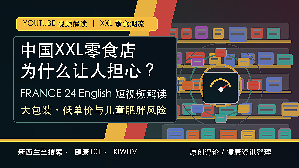 XXL零食、儿童肥胖和健康选择主题原创封面图