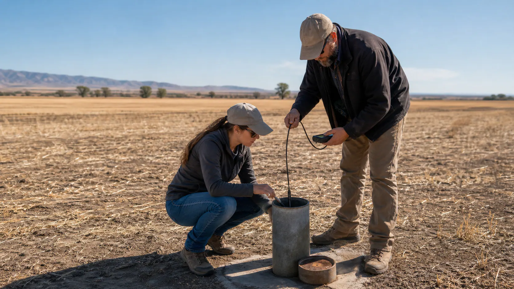 Groundwater is invisible until the well fails