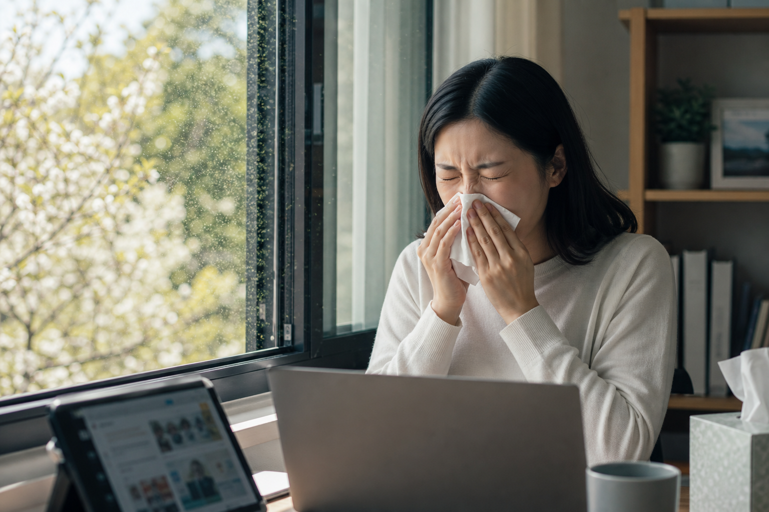 鼻子痒、喷嚏停不住：花粉症不是每次都靠硬扛
