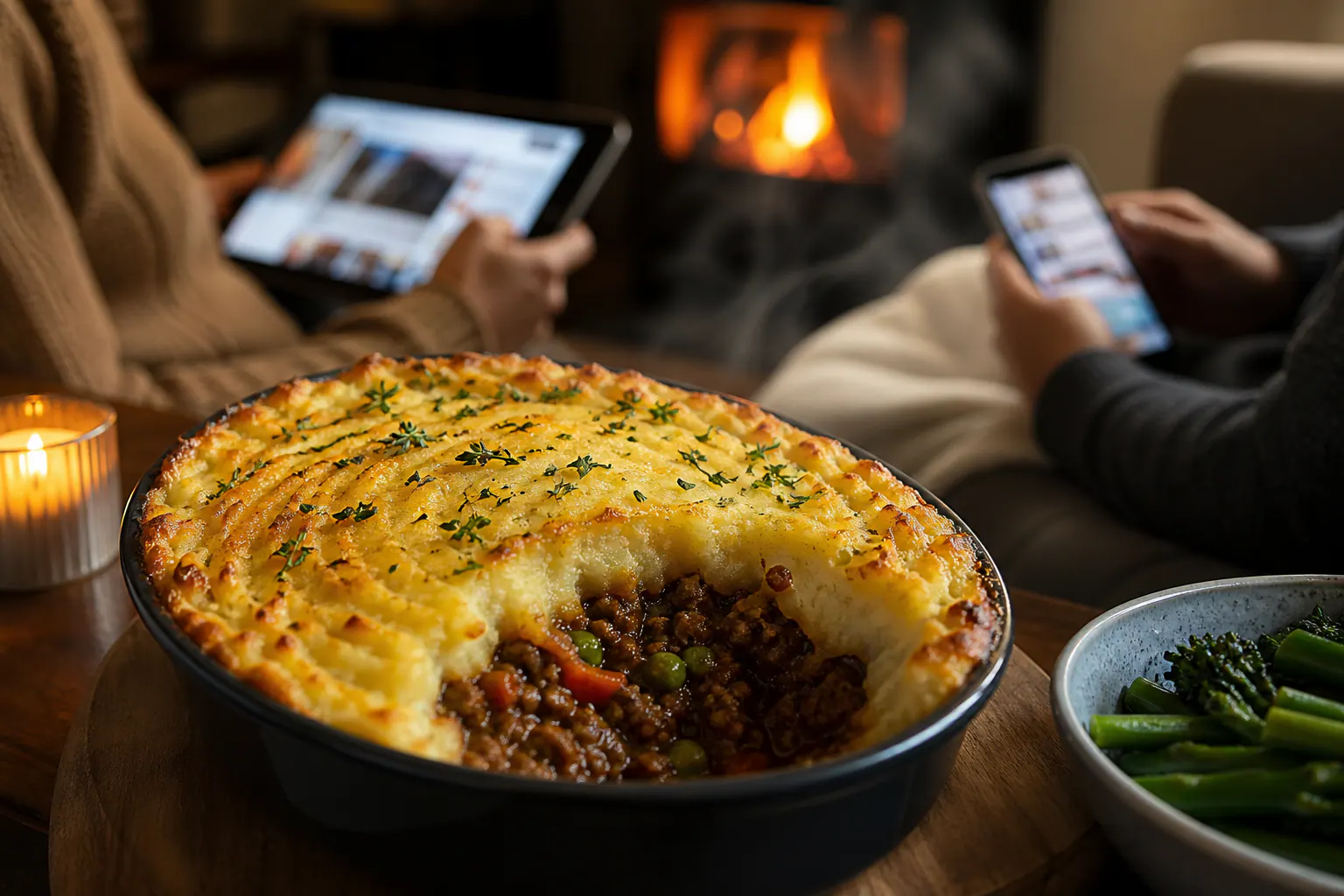 今晚吃什么：羊肉牧羊人派，土豆金黄、肉馅别煮成一锅水