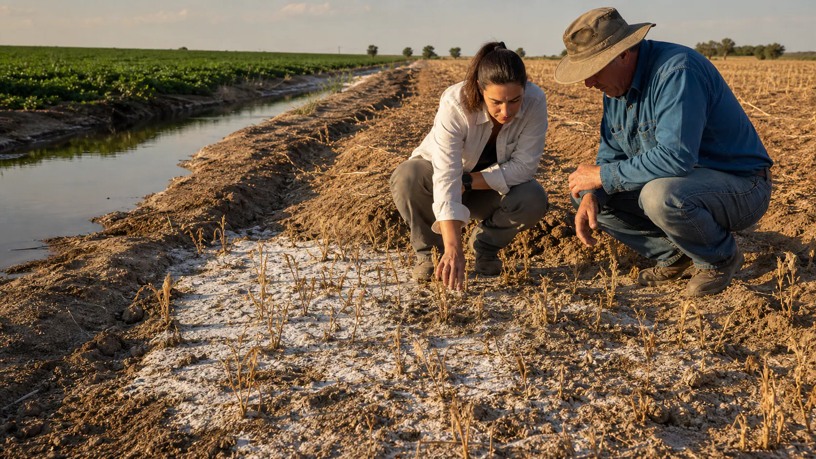 Salt is quietly taking productive soil out of circulation