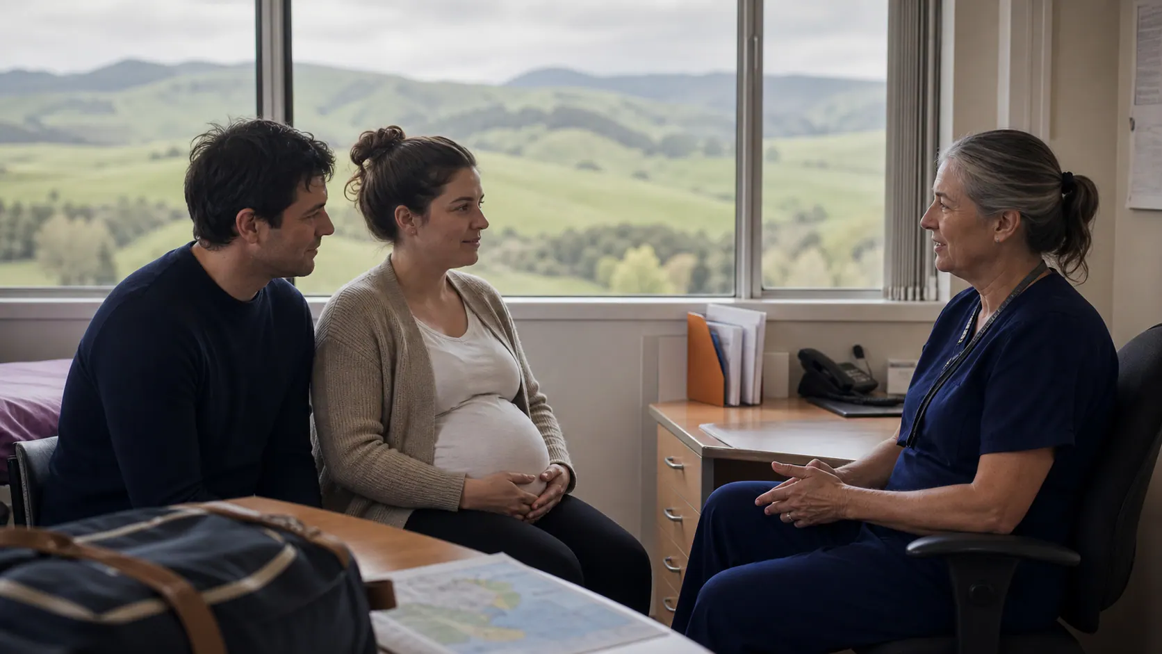 Rural maternity care is measured in kilometres as well as appointments