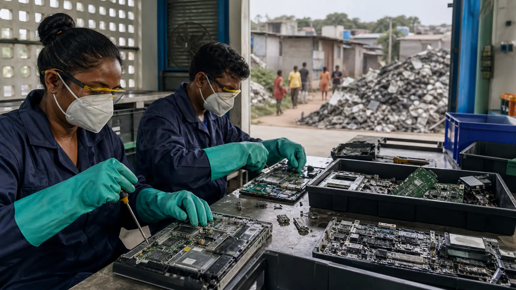 The e-waste economy cannot be called circular while children absorb the toxins