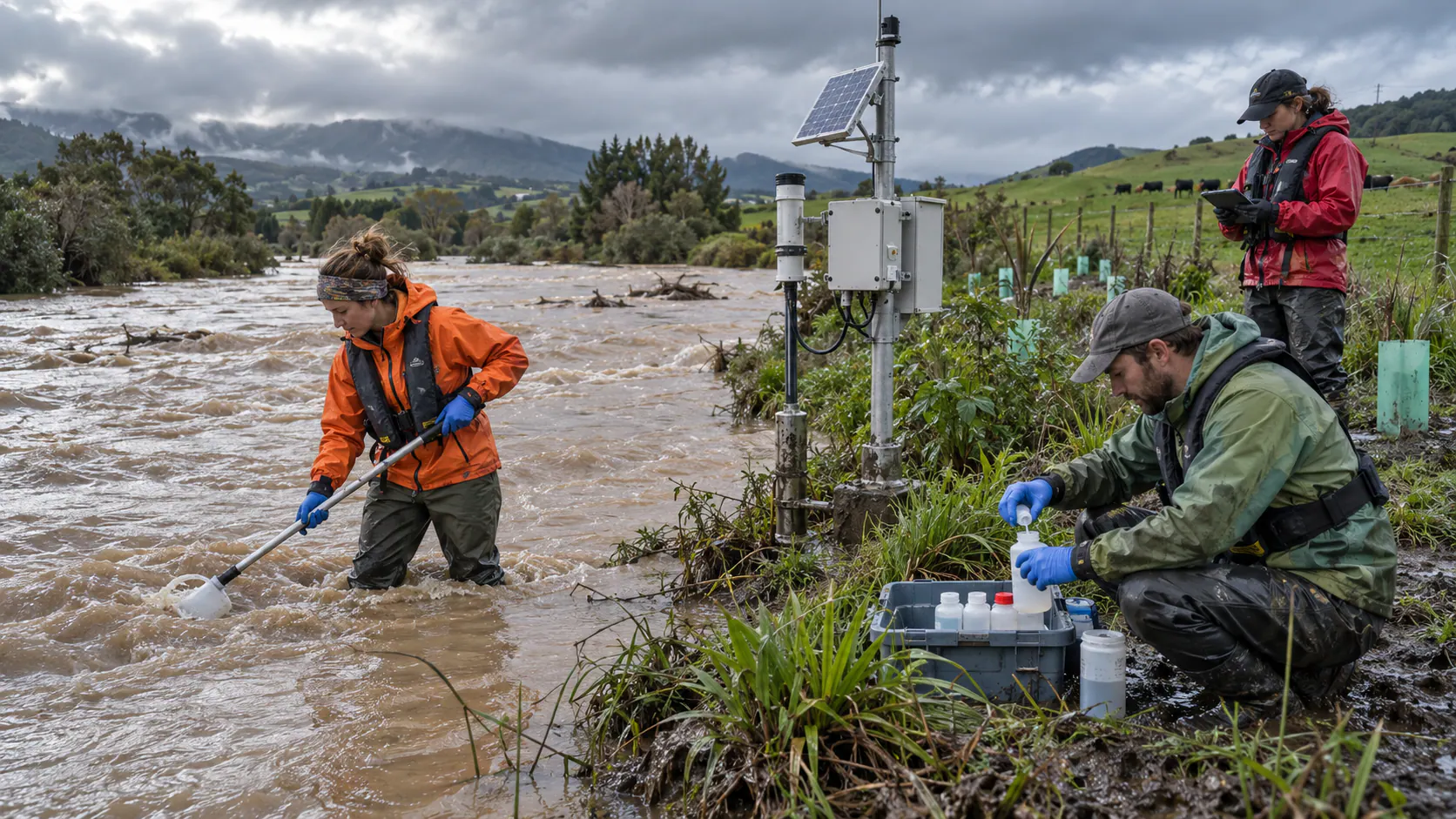 The dirtiest hour of a river can disappear between monthly samples